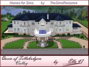 Sims 3 — Queen of Tellabudgera Valley by ella47 — Queen of Tellabudgera Valley is an expensive home for wealthy Sims. The