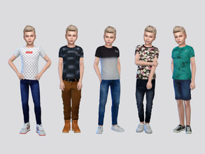 Sims 4 — SUPREME x HUF Tees by McLayneSims — TSR EXCLUSIVE Standalone item 13 Swatches MESH by Me NO RECOLORING Please