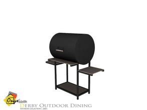 Sims 4 — Derby BBQ Grill by Onyxium — Onyxium@TSR Design Workshop Outdoor And Garden Collection | Belong To The 2021 Year