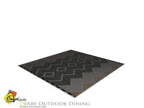 Sims 4 — Derby Rug by Onyxium — Onyxium@TSR Design Workshop Outdoor And Garden Collection | Belong To The 2021 Year