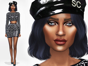 Sims 4 — Rita Jackson by perelka8809 — Name: Rita Jackson Age: Adult If you want sim like this, You need all CC required.