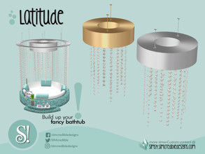 Sims 4 — Latitude Hanging Pearls Small by SIMcredible! — by SIMcredibledesigns.com available at TSR 2 colors variations