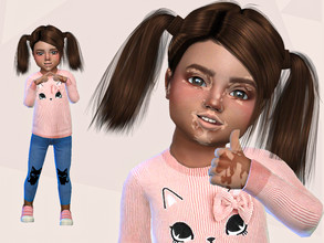 Sims 4 — Arlene Wiley by Mini_Simmer — Download the CC from the required section. Don't claim or re-upload this creation