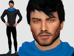 Sims 4 — Lawrence Green by DarkWave14 — Download all CC's listed in the Required Tab to have the sim like in the