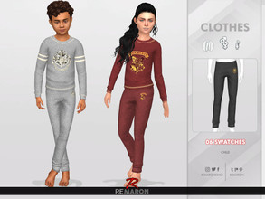 Sims 4 — ReMaron_C_HarryPotterPants01 by remaron — -06 Swatches available -Child Category -Custom CAS thumbnail -Base