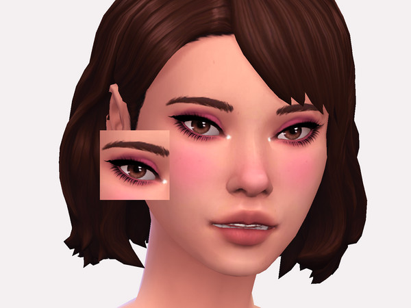 Sims 4 — Elderberry Eyeshadow by Sagittariah — base game compatible 5 swatch properly tagged enabled for all occults