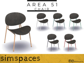 Sims 4 — Area 51 - chair by simspaces — Part of the Area 51 set: this chair is your seat of knowledge and power. Use it