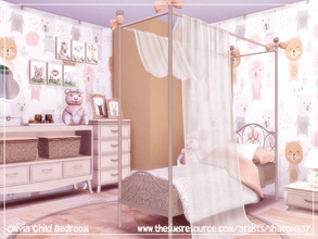 Sims 4 — Olivia Child Bedroom by sharon337 — This is a Room Build 5 x 6 Room $77265 Please make sure you download all