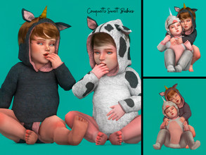 Sims 4 — Sweet Babies (POSEPACK) by couquett — Hi Little swetties, this a very, very, very swett posepack for your sims