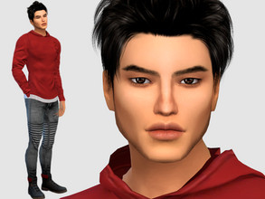 Sims 4 — Shingo Sato by DarkWave14 — Download all CC's listed in the Required Tab to have the sim like in the pictures.