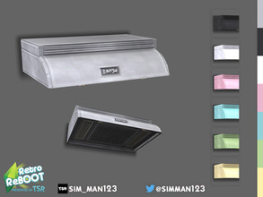Sims 4 — RetroReBOOT - Merrit Range Hood by sim_man123 — Did you happen to burn your quesadilla, and now your child won't