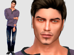 Sims 4 — Leonardo Costa by DarkWave14 — Download all CC's listed in the Required Tab to have the sim like in the