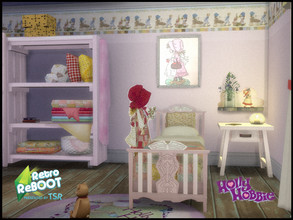Sims 4 — Retro ReBOOT Vintage Holly Hobby Bedroom set by seimar8 — Old fashioned and much loved...Holly Hobby Bedroom.