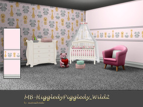Sims 4 — MB-HiggledyPiggledy_Wild2 by matomibotaki — MB-HiggledyPiggledy_Wild2, cute wallpapers with a border of lions,