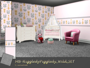 Sims 4 — MB-HiggledyPiggledy_Wild_SET by matomibotaki — MB-HiggledyPiggledy_Wild_SET, cute wallpapers with a border of