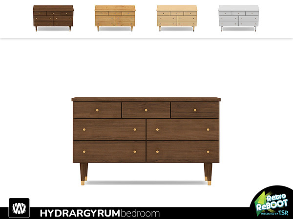 Sims 4 — Retro ReBOOT - Hydrargyrum Dresser by wondymoon — - Hydrargyrum Bedroom - Dresser - Wondymoon|TSR -