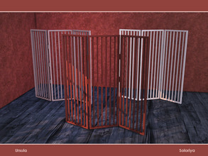 Sims 4 — Ursula. Divider by soloriya — Divider. Part of Ursula set. 3 color variations. Category: Decorative -