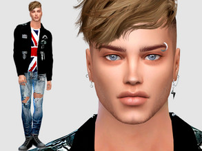 Sims 4 — Kenny Doyle by DarkWave14 — Download all CC's listed in the Required Tab to have the sim like in the pictures.