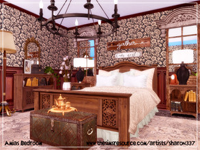 Sims 4 — Amias Bedroom by sharon337 — This is a Room Build 5 x 6 Room $20,499 Please make sure you download all required