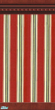Sims 2 — Candy Cane Xmas by Henwen — Stripe wall to go with my \'A Candy Cane Christmas\" set.