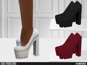 Sims 4 — ShakeProductions 651 - High Heels by ShakeProductions — Shoes/High Heels New Mesh All LODs Handpainted 10 Colors