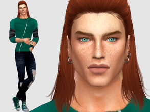 Sims 4 — Aaron Lynch by DarkWave14 — Download all CC's listed in the Required Tab to have the sim like in the pictures.