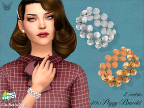 Sims 4 — Peggy Bracelet 40s (right wrist) by feyona — This bracelet is a copy of the bracelet that was manufactured and