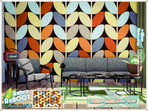 Sims 4 — Retro ReBOOT Murals - Part 2 by Moniamay72 — Retro ReBOOT Murals - Part 2 6 swatches. All 3 wall sizes. On the
