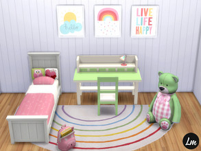 Sims 4 — Addison kids' room by Lucy_Muni — Cozy kids' room in cheerful colours