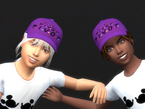 Sims 4 — Children Friends cap by Aldaria — Children Friends cap