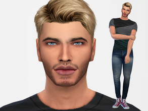 Sims 4 — Amancio by Danielavlp — Download all CC's listed in the Required Tab to have the sim like in the pictures. No