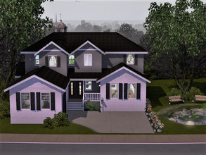 Sims 3 — Olivia by joellevhees2 — Lovely family home. It has 3 bedrooms / 2 bathrooms and a nice pond. Lot size: 30x20.