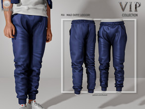 Sims 4 — [PATREON]  (Early Access) Male Outfit (JOGGER) P33 by busra-tr — 10 colors Adult-Elder-Teen-Young Adult For Male