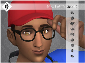 Sims 4 — Nino Lahiffe - Set012 - Glasses by AleNikSimmer — THIS PACK HAS ONLY THE GLASSES. -TOU-: DON'T reupload my items