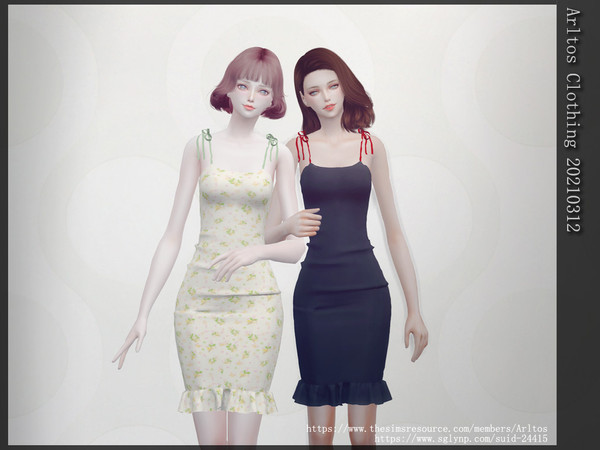 Sims 4 — Arltos Clothing 20210312 by Arltos — 10 colors New mesh by me