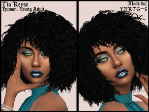 Sims 4 — Tia Reese by YNRTG-S — Tia is a creative person, and she expresses this trait not only in her fashion choice,