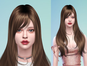 Sims 4 — burgundy by kimmeehee — Go to the tab Required to download the CC needed.