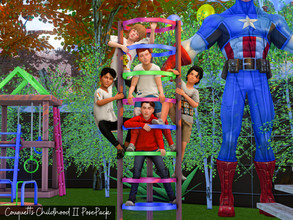 Sims 4 —  Childhood II (POSEPACK) by couquett — Hi Guys this for all your kid sims, I hope that you like and enjoy it