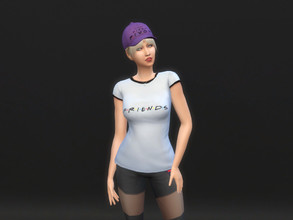 Sims 4 — Friends t-shirt for women  by Aldaria — Friends t-shirt for women 