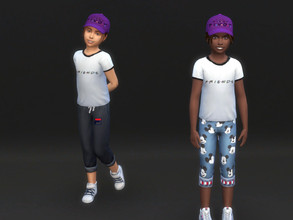 Sims 4 — Friends t-shirt for children by Aldaria — Friends t-shirt for children