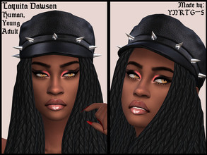 Sims 4 — Laquita Dawson by YNRTG-S — Rock music has always been Laquita's greatest passion and she's doing everything to