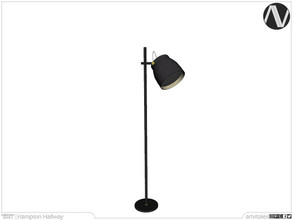 Sims 4 — Hampton Floor Lamp by ArtVitalex — Hallway Collection | All rights reserved | Belong to 2021 ArtVitalex@TSR -