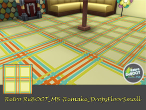 Sims 4 — Retro ReBOOT_MB-Remake_DropsFloorSmall by matomibotaki — Retro ReBOOT_MB-Remake_DropsFloorSmall, colorful floor