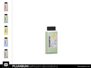 Sims 4 — Plumbum Shampoo by wondymoon — - Plumbum Bathroom - Shampoo - Wondymoon|TSR - Creations'2021