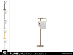Sims 4 — Plumbum Toilet Paper Holder by wondymoon — - Plumbum Bathroom - Toilet Paper Holder - Wondymoon|TSR -