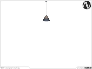 Sims 3 — Hampton Ceiling Lamp Short by ArtVitalex — Hallway Collection | All rights reserved | Belong to 2021