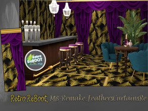 Sims 4 — Retro ReBOOT_MB-Remake_FeathersCurtainsRe by matomibotaki — Retro ReBOOT_MB-Remake_FeathersCurtainsRe,