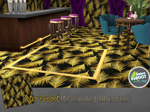 Sims 4 — Retro ReBOOT_MB-Remake_FeathersFloor by matomibotaki — Retro ReBOOT_MB-Remake_FeathersFloor,sophisticated,