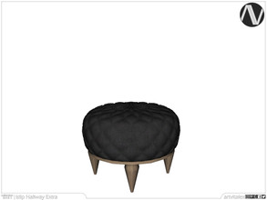 Sims 4 — Islip Pouf by ArtVitalex — Hallway Collection | All rights reserved | Belong to 2021 ArtVitalex@TSR - Custom