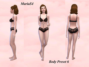 Sims 4 — MariaS4 Body Preset 6 by MMariaS4 — Body preset for your Female sims from teen to elder